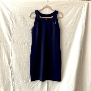 Gretchen Scott navy blue dress